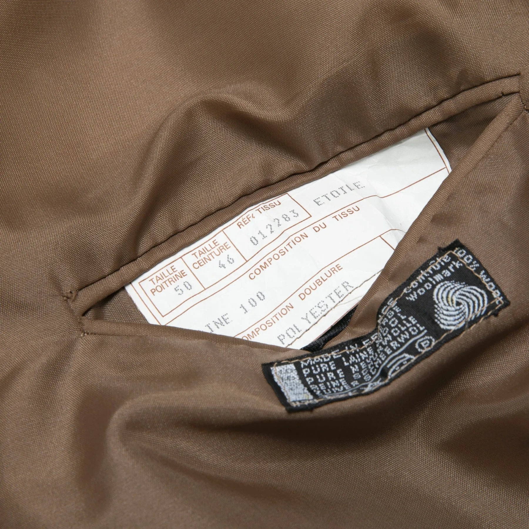 70s, Woolmark Certified, High-Twist Wool Twill, Field Blazer