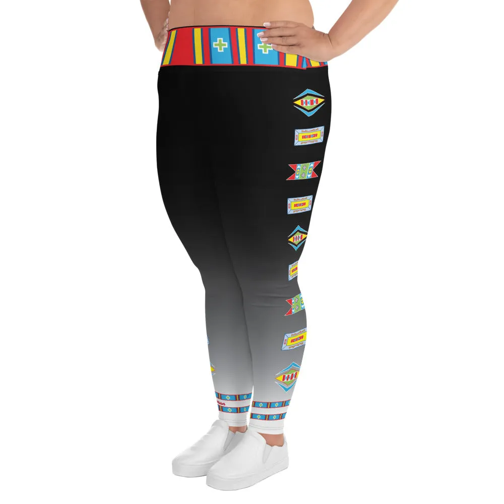 Baalaxiileetash "I am Fearless" Plus Size Leggings