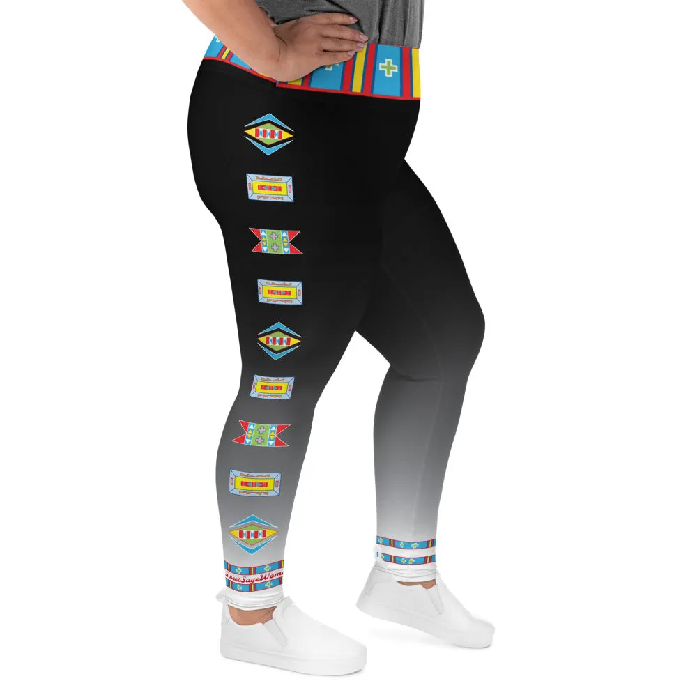 Baalaxiileetash "I am Fearless" Plus Size Leggings