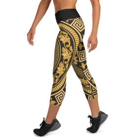 Baroque Yoga Capri Leggings