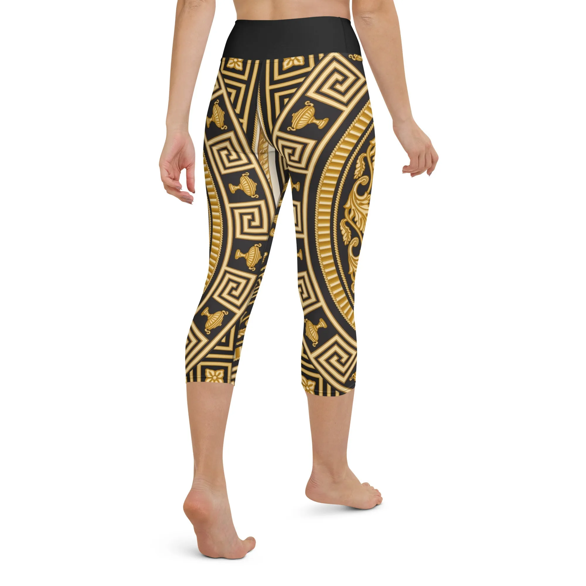 Baroque Yoga Capri Leggings