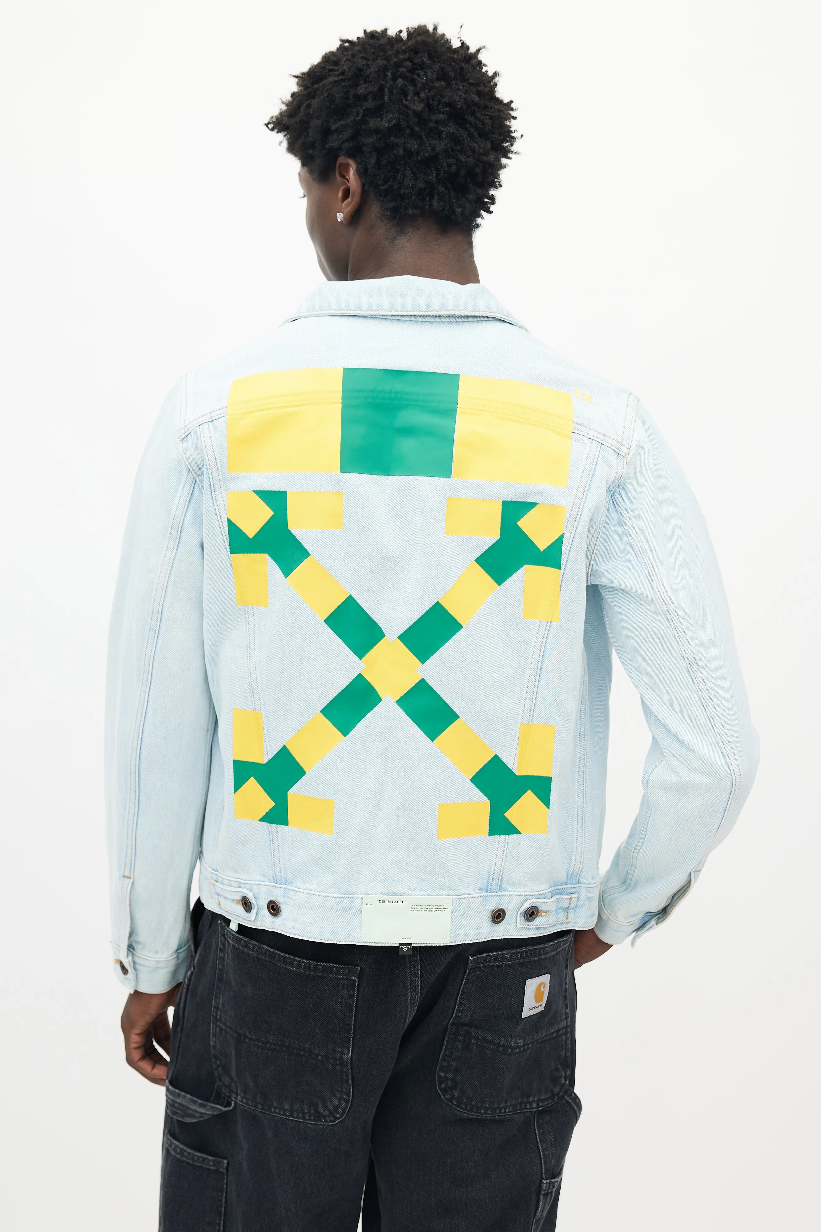 Blue Denim Logo Jacket