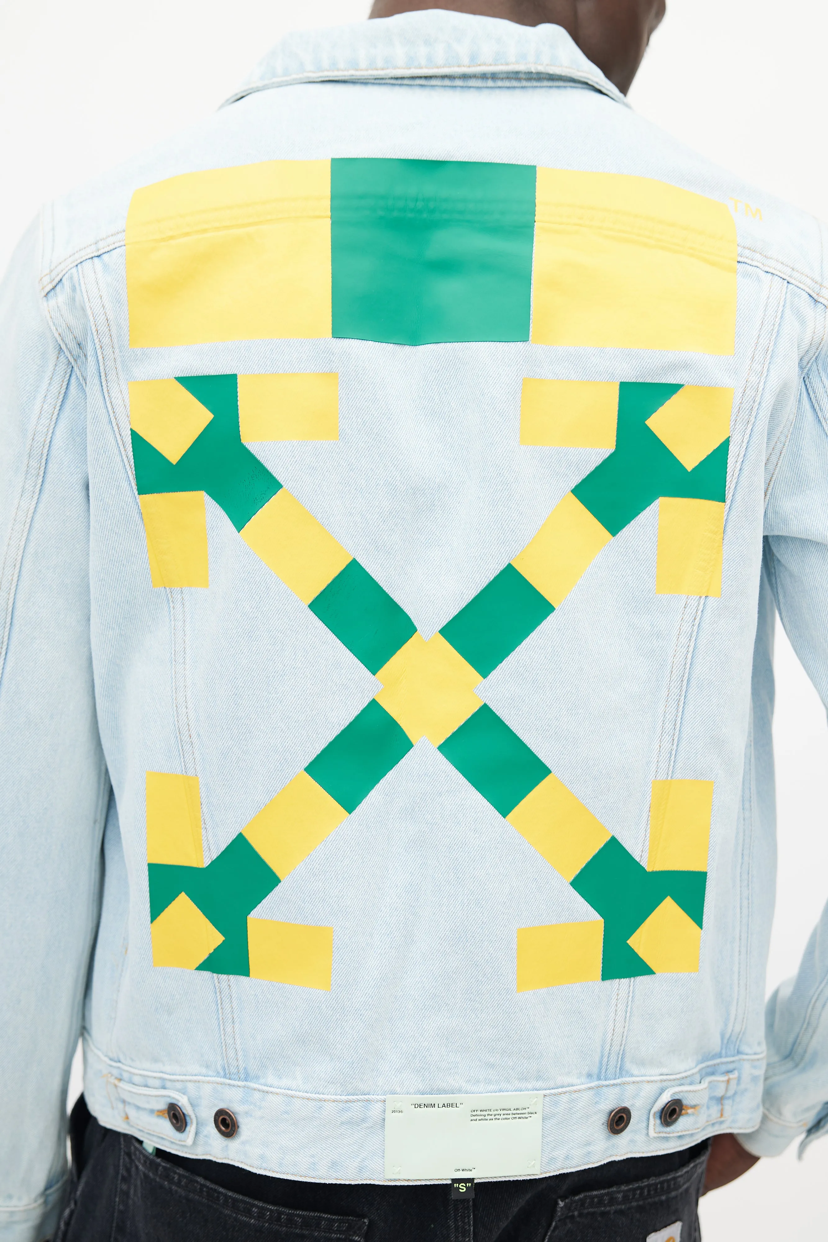 Blue Denim Logo Jacket