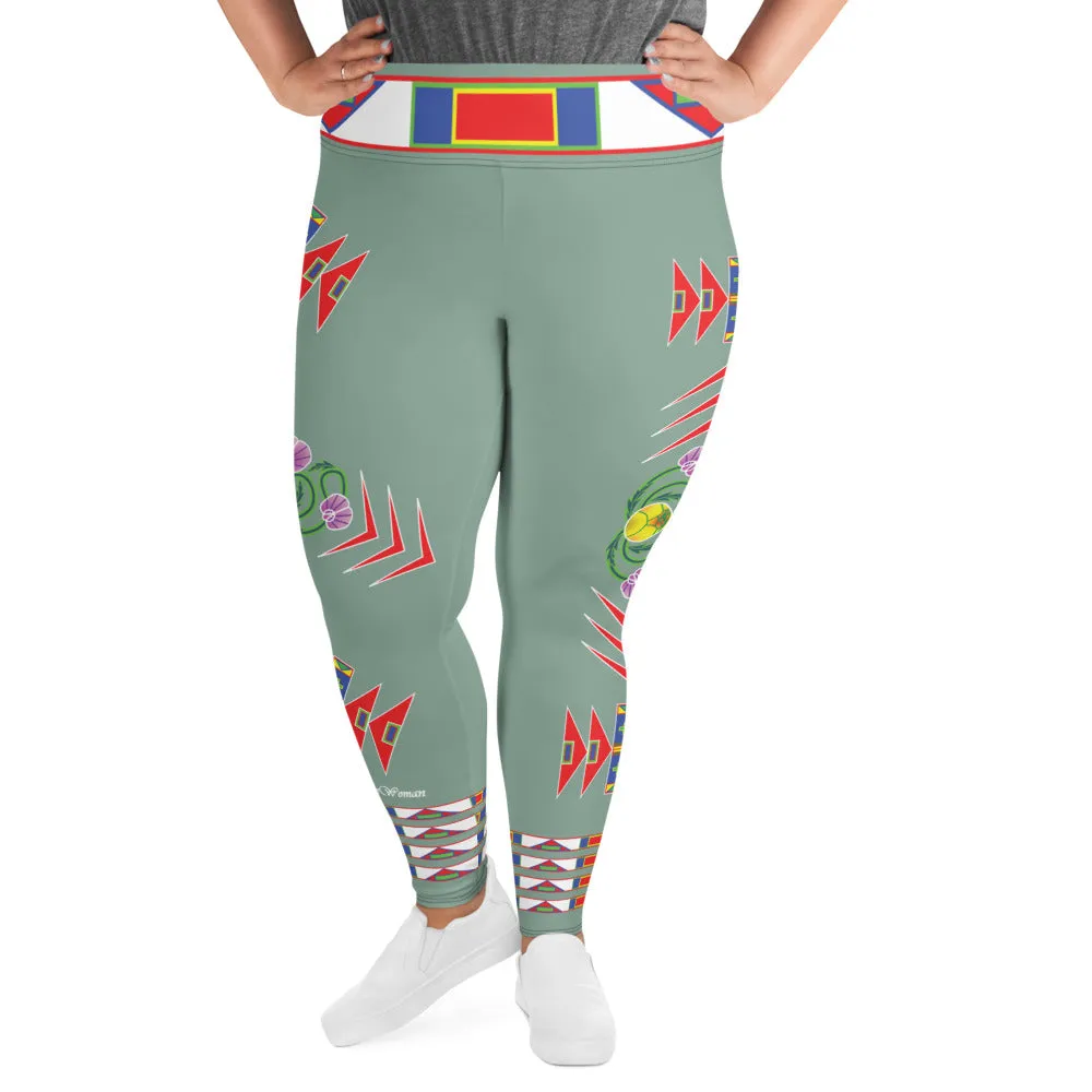 Gratitude Moss Plus Size Leggings