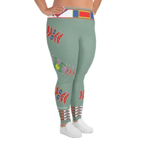 Gratitude Moss Plus Size Leggings