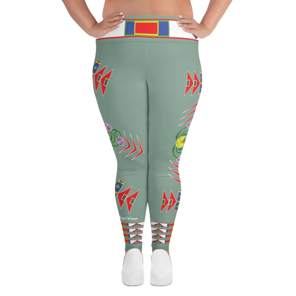 Gratitude Moss Plus Size Leggings