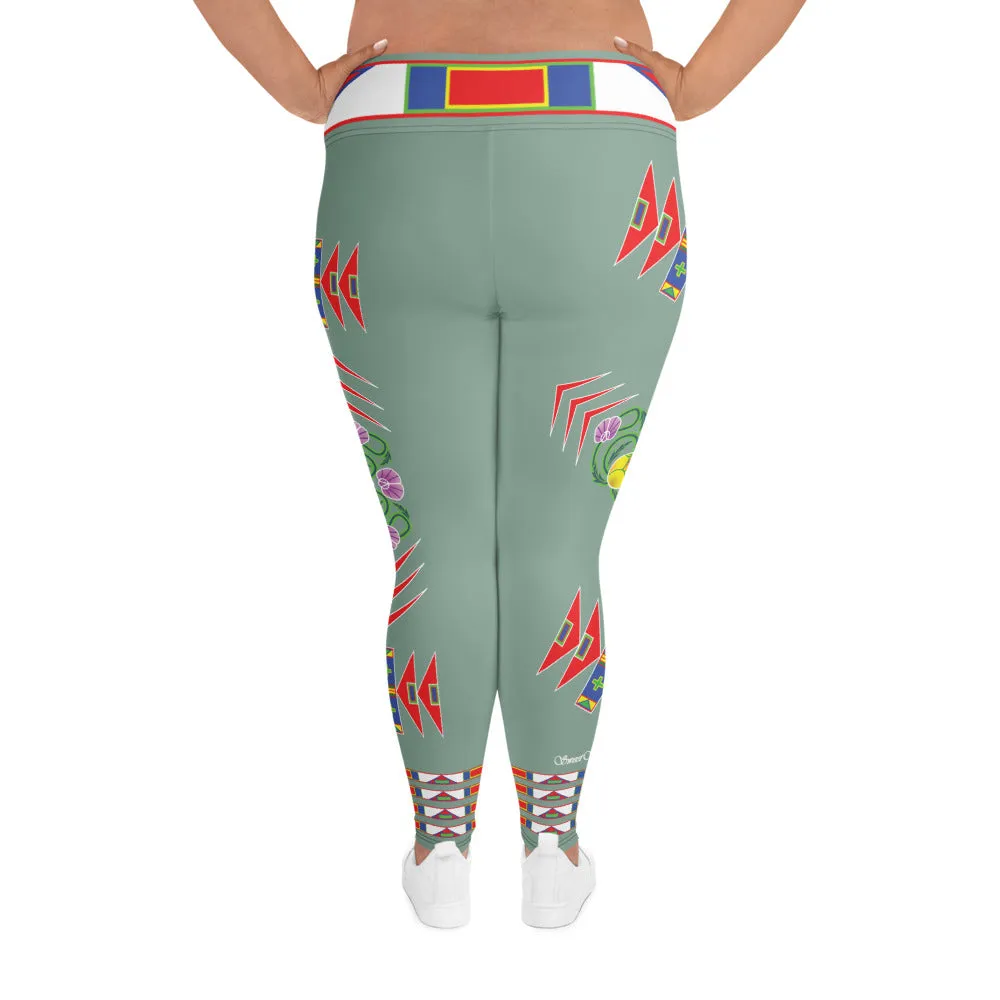 Gratitude Moss Plus Size Leggings