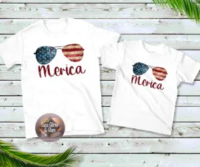 'merica sunglasses ADULT