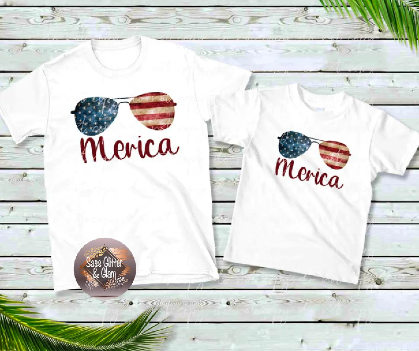 'merica sunglasses ADULT