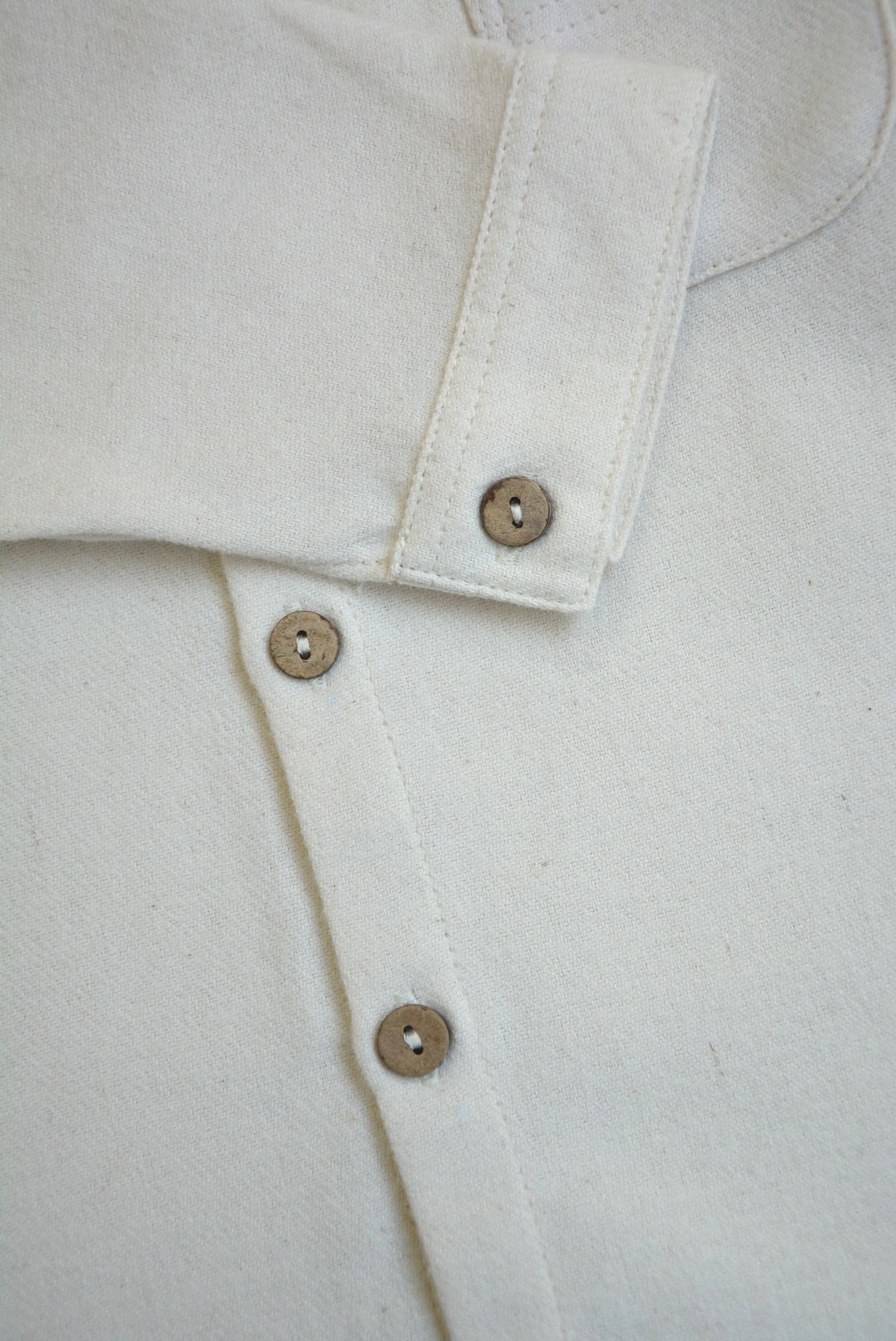 Off white Embroidered Shirt