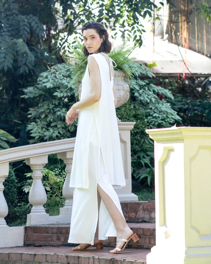 Perri Sleeveless V-Neck Maxi Dress