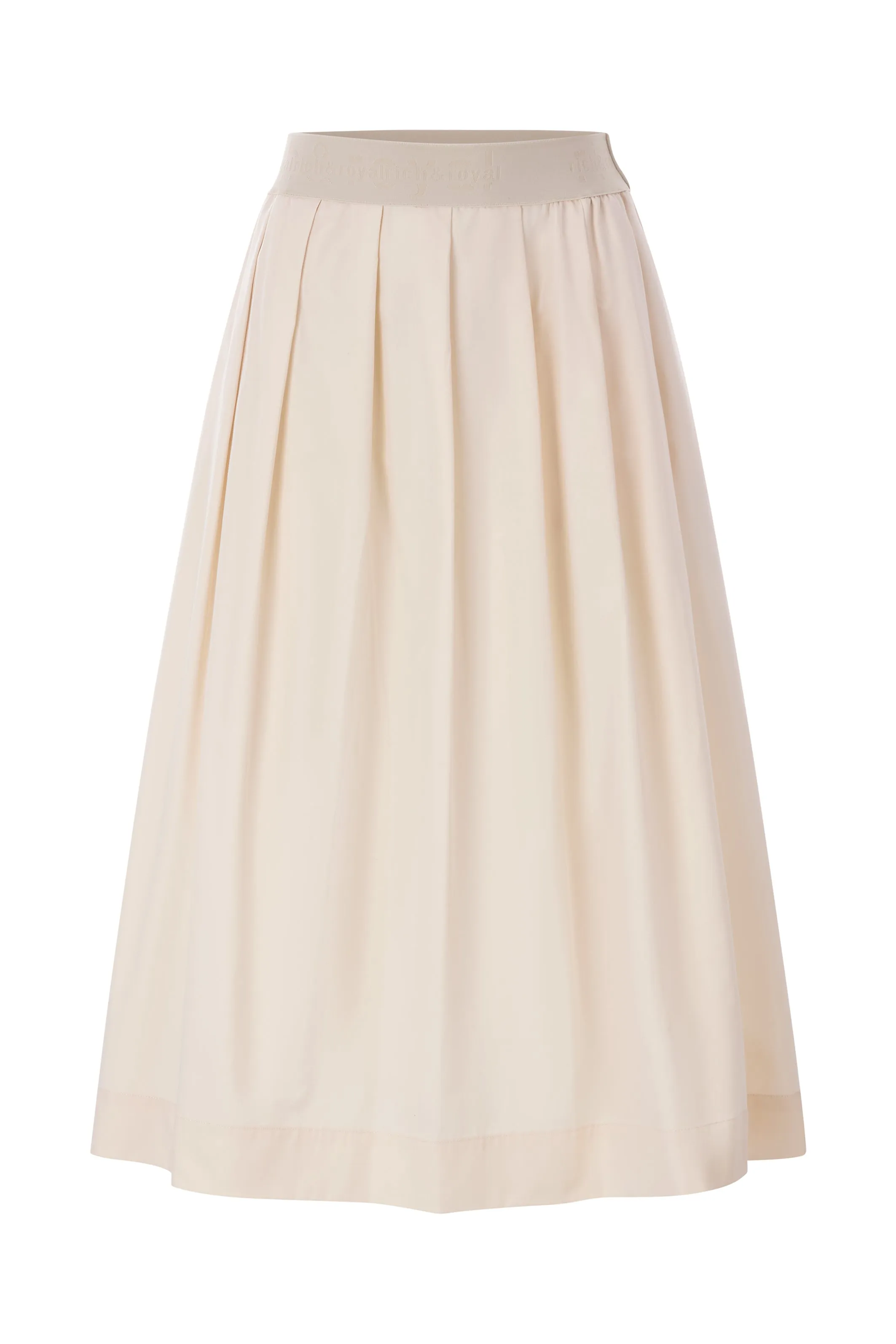 RICH NAD ROYAL Cream A-Line Skirt