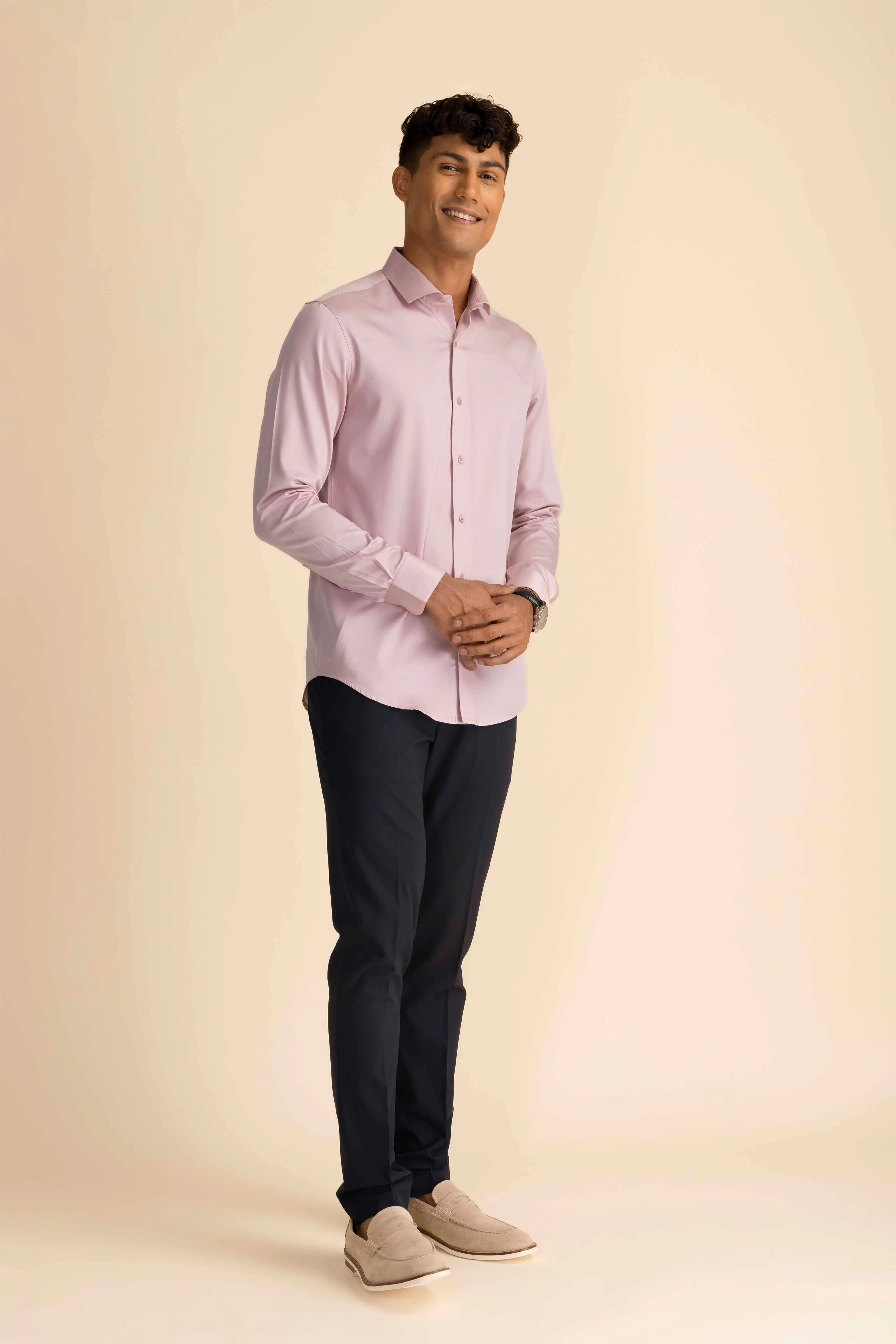 Rose Sateen Shirt