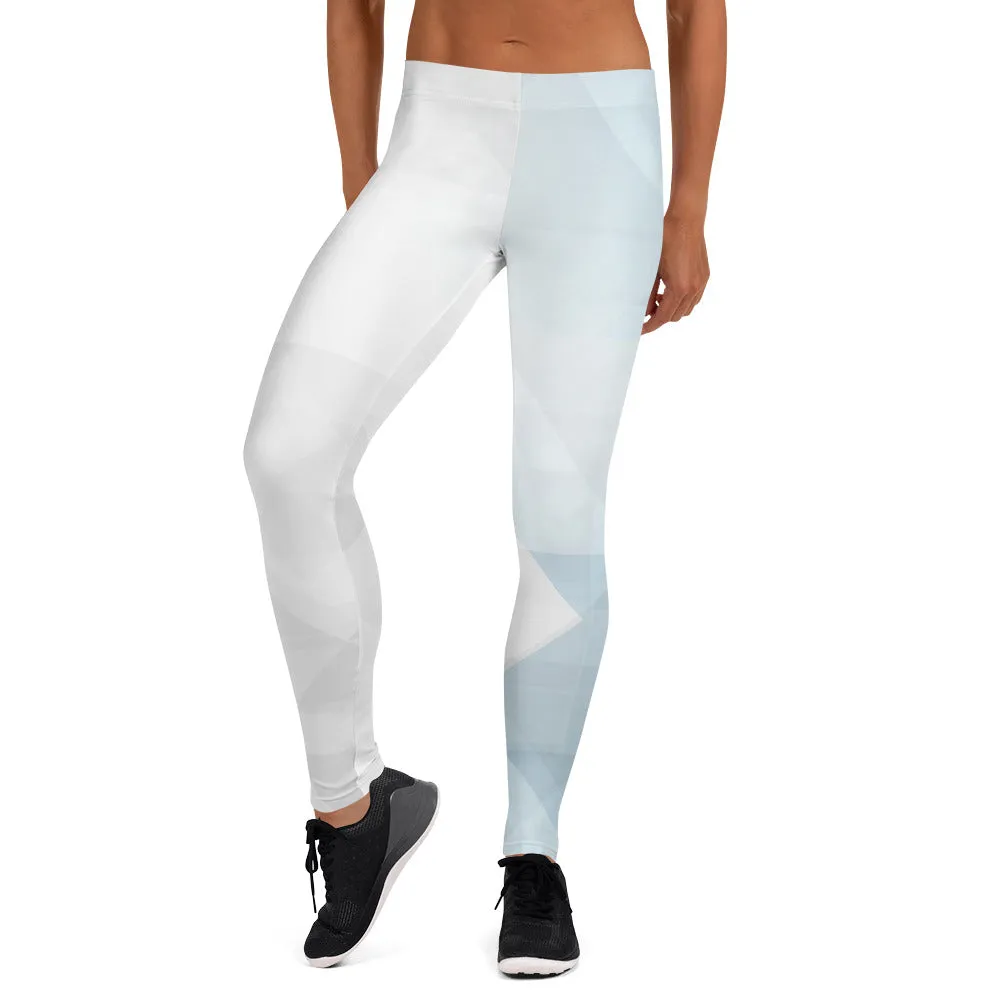 Sky-Blue Summer Leggings