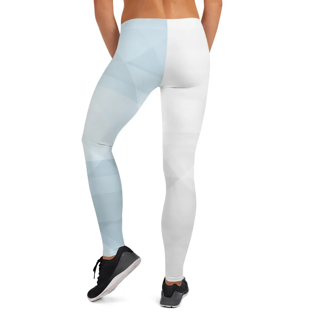 Sky-Blue Summer Leggings