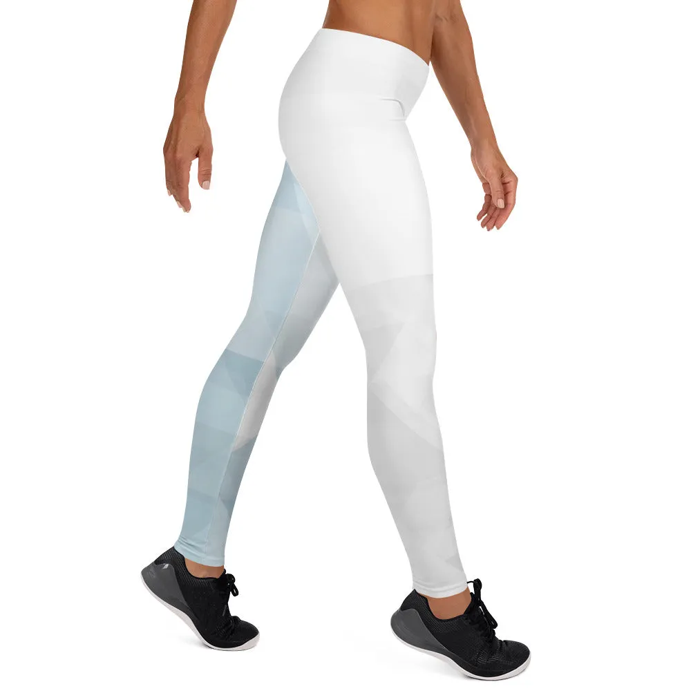 Sky-Blue Summer Leggings